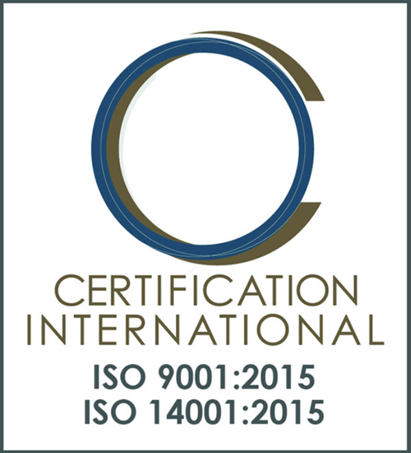 ISO 9001 and ISO 14001 integrated logo